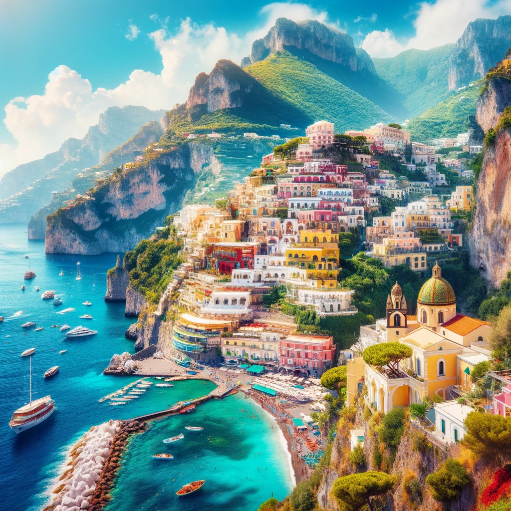 Amalfi și Ins. Capri /italia